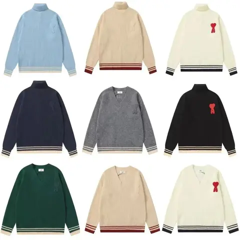 Maison Kitsuné Ribbed Knit Sweaters Collection