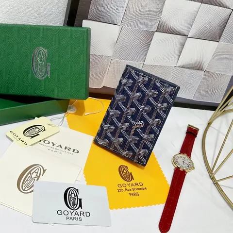 Goyard Monogram Wallet with Authentic Packaging