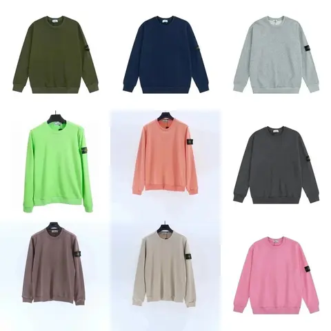 Stone Island Patch Crewneck Sweatshirts Collection