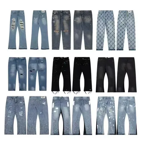 Distressed Denim Jeans Collection