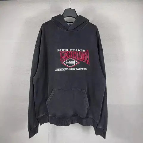 Balenciaga Paris France Hoodie Authentic Jersey Apparel
