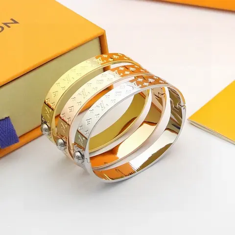 Louis Vuitton Monogram Bangle Set