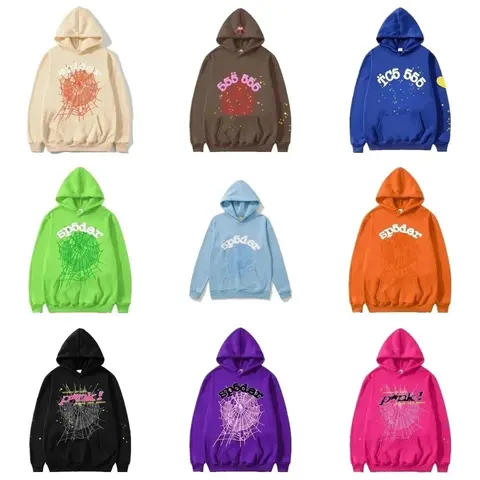 Spider Web Graphic Hoodie Collection
