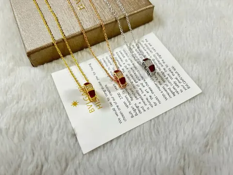 BVLGARI Car Pendant Necklace Collection