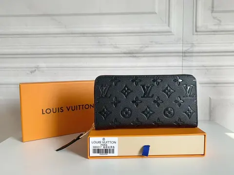 Louis Vuitton Monogram Empreinte Zip Around Wallet