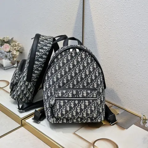 Dior Oblique Print Backpack