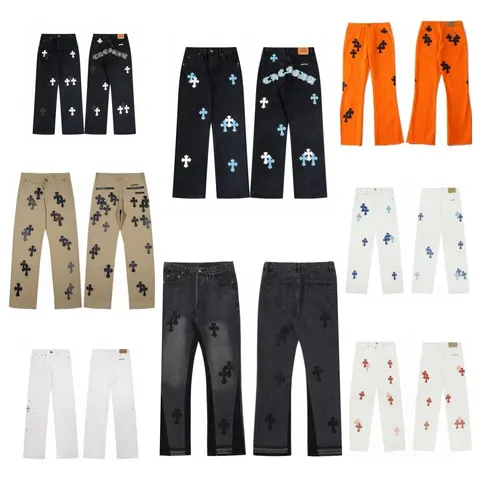 Crocs Cross Embroidered Pants Collection