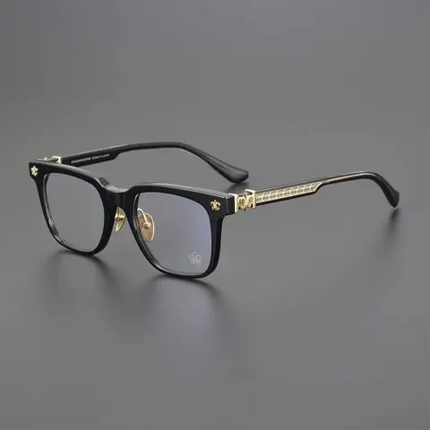 Carrera Eyeglasses Black with Gold Accents