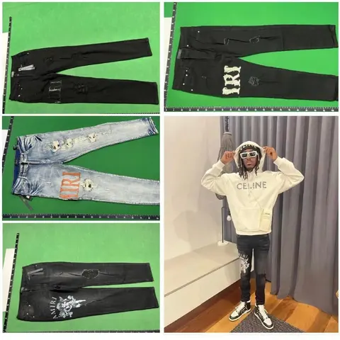 MIRI Denim Jeans Collection with Celine Hoodie