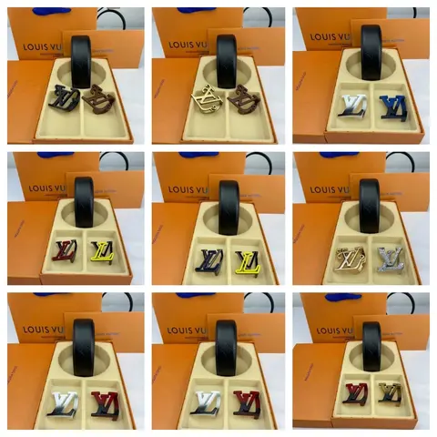 Louis Vuitton LV Logo Bracelet Set