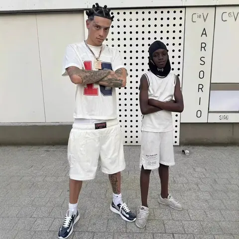 Varsorio White Mesh Basketball Jersey and Shorts Set