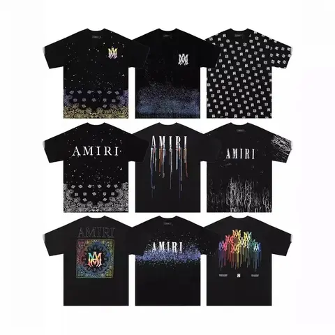AMIRI Black T-Shirt Collection