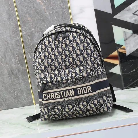 Christian Dior Oblique Print Backpack