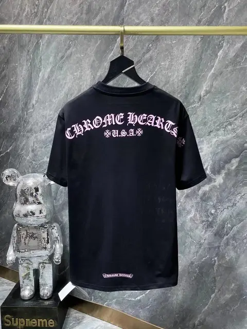 Chrome Hearts U.S.A. Black T-Shirt