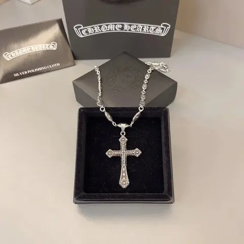 Chrome Hearts Cross Pendant Necklace