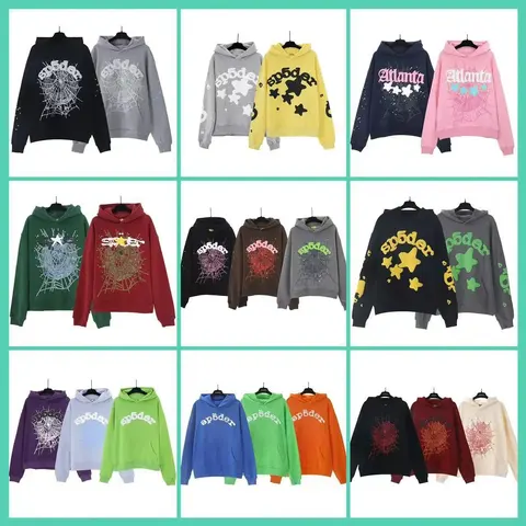 Spider Web Graphic Hoodies Collection
