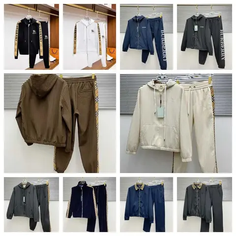 Burberry Men's Tracksuit Collection