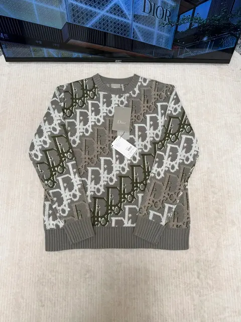 Dior Monogram Knit Sweater