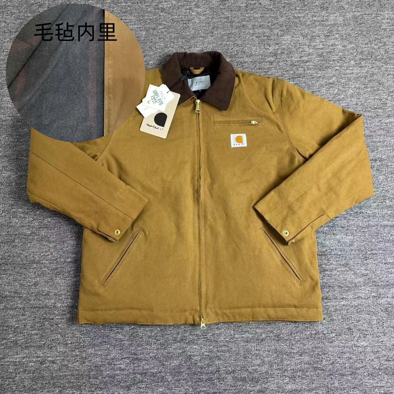 棕色内里毛毡款