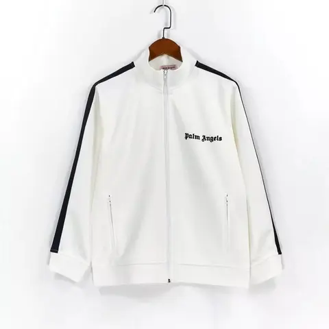 Palm Angels White Track Jacket