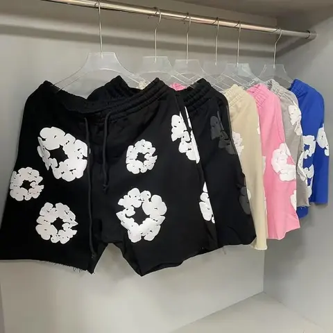 Floral Print Drawstring Shorts Collection