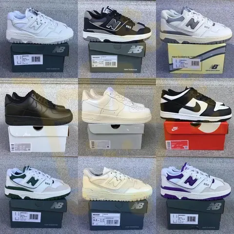 New Balance 550 and Nike Air Force 1 Sneaker Collection