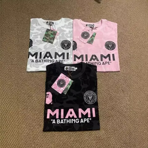 A Bathing Ape x Inter Miami T-Shirts Collection