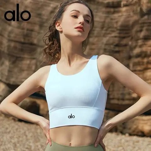 alo Yoga Ribbed Sports Bra