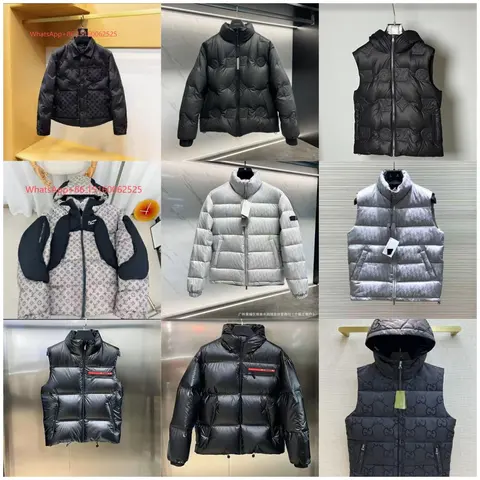 Luxury Brand Puffer Jackets and Vests Collection