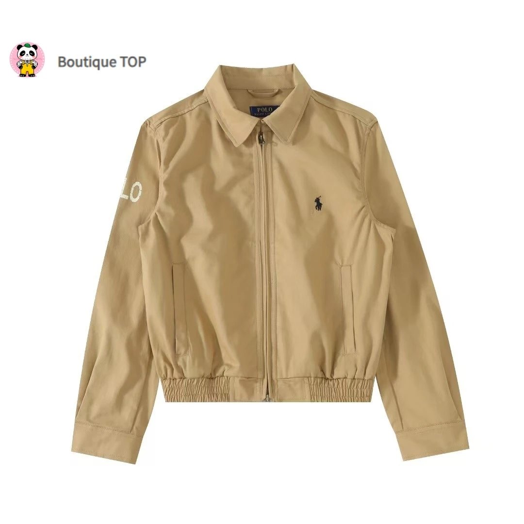 7-Polo夹克卡其色