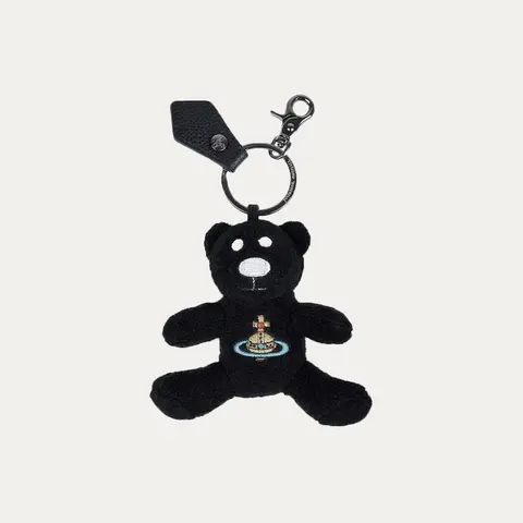 Chrome Hearts Black Bear Keychain