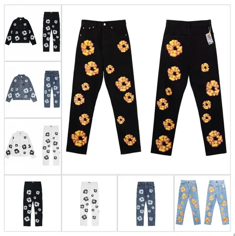 Bottega Veneta Floral Embroidered Jeans Collection