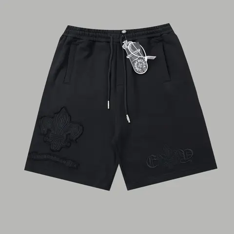 Crown Royal Fleur-de-Lis Embroidered Sweat Shorts