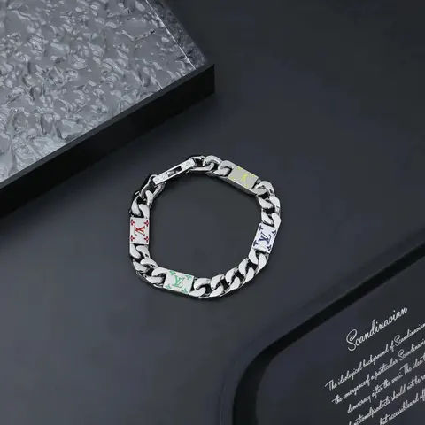 LV Logo Chain Bracelet