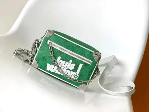 Louis Vuitton Green Monogram Canvas Crossbody Bag