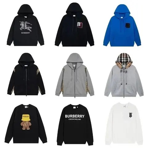 Burberry Hoodies and Sweatshirts Collection