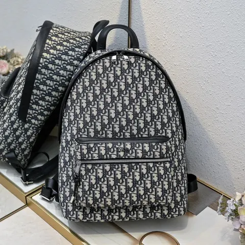 Dior Oblique Print Backpack