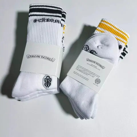 Chrome Hearts Terry Cloth Mid-Calf Socks