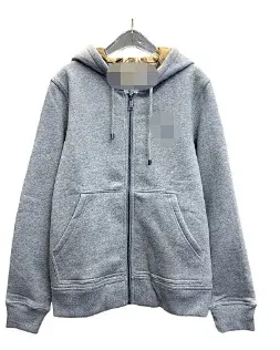 Gray Zip-Up Hoodie