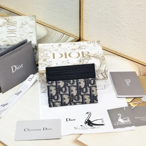 Dior Oblique Card Holder