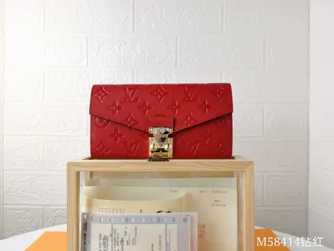 Louis Vuitton M58414 Red Monogram Clutch