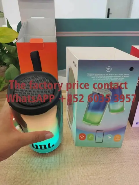 TWS Portable Bluetooth Speaker with LED Light