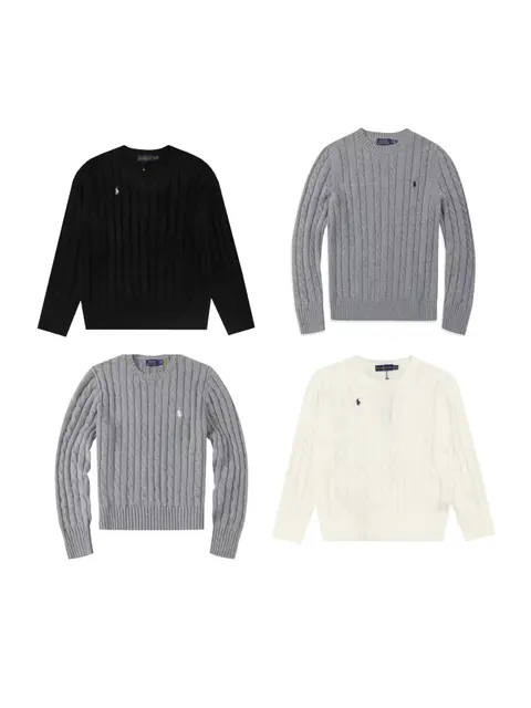 Ralph Lauren Cable Knit Sweaters Collection