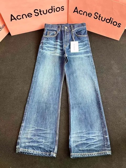 Acne Studios Wide Leg Jeans