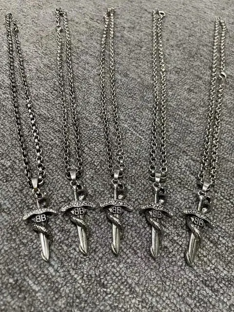 BB Sword Pendant Necklaces