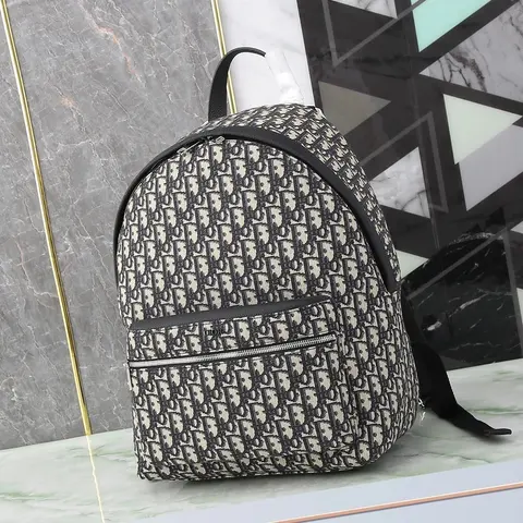 Dior Oblique Print Backpack