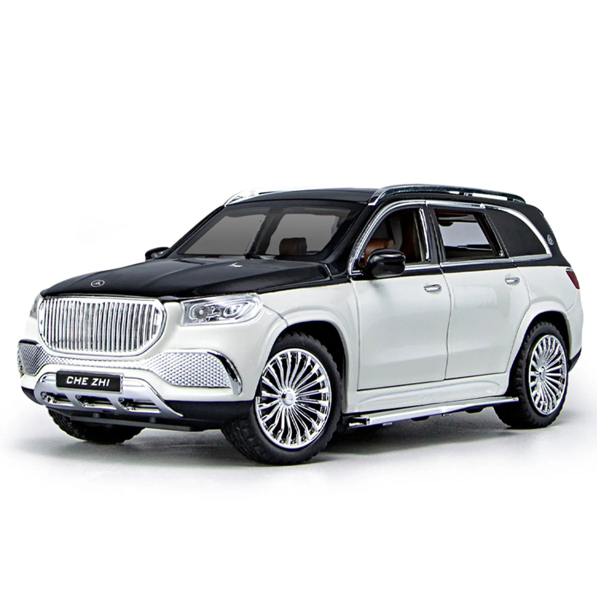 1：24奔GLS600SUV-盒-黑白
