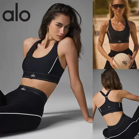 alo Yoga Sports Bra and Leggings Set