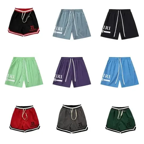 AMIRI Logo Print Athletic Shorts Collection