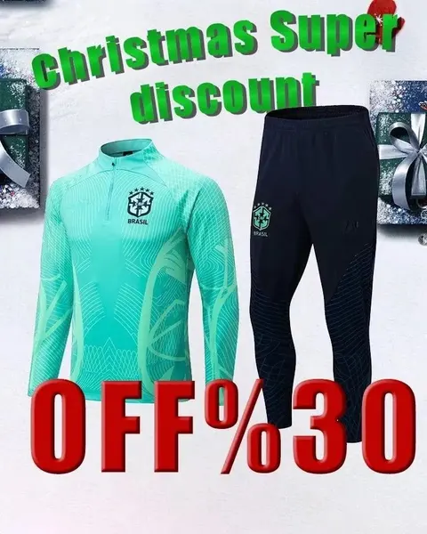 Brasil Football Training Kit - Long Sleeve Top and Pants